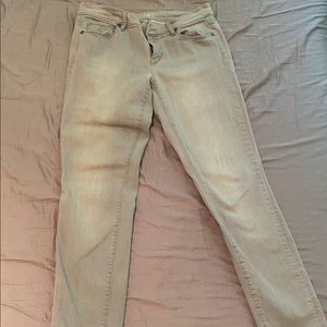 Ann Taylor Loft Grey Stretch Jeans